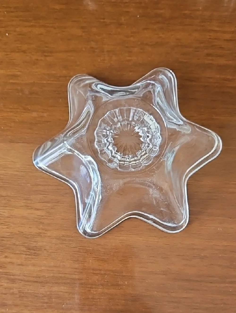 Glass Candle Stick Holder